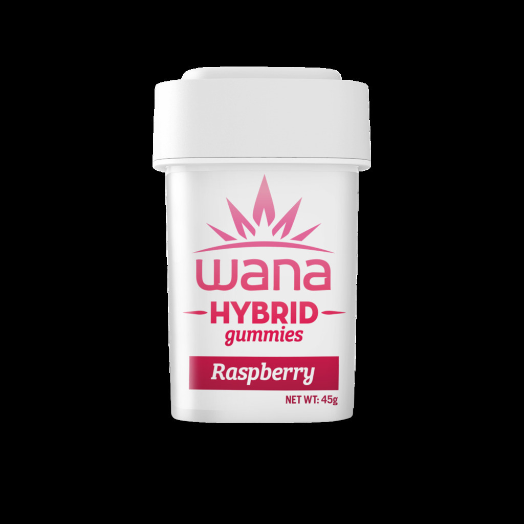 Buy Wana Edibles Organic Raspberry 100mg 10pk image