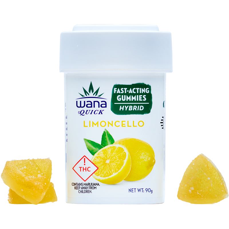 Buy Wana Edibles Quick Limoncello 100mg 10pk image