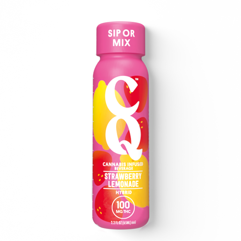 Buy CQ Beverages Strawberry Lemonade  100mg 2.2 fl oz image