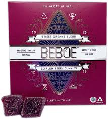 Buy Beboe Edibles Sweet Dreams Raspberry Plum 5:1 THC CBN 5mg 20pk image