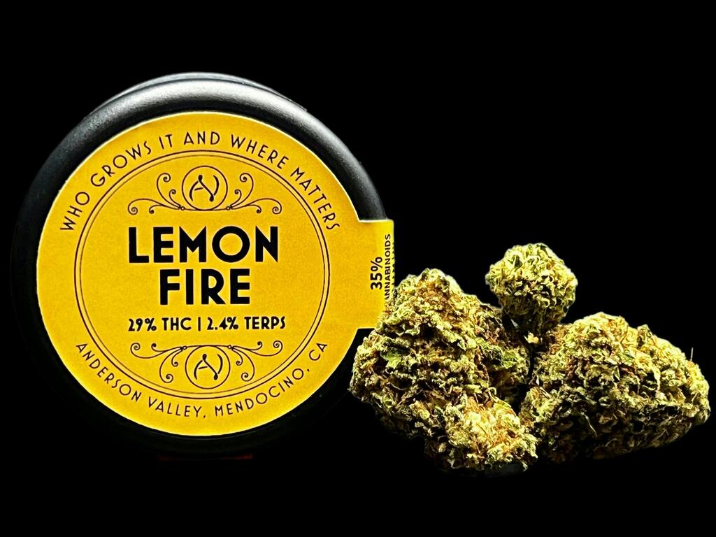 Buy Anderson Valley Reserve Flower Lemon Fire 3.5 G image