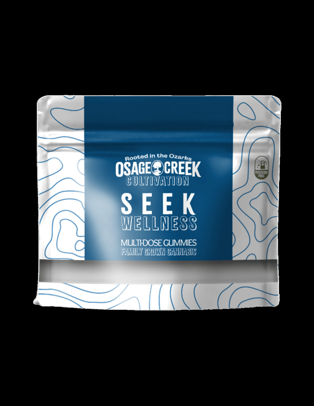 Seek Wellness : Elderberry 1:1:1 THC:CBD: CBG Osage Creek