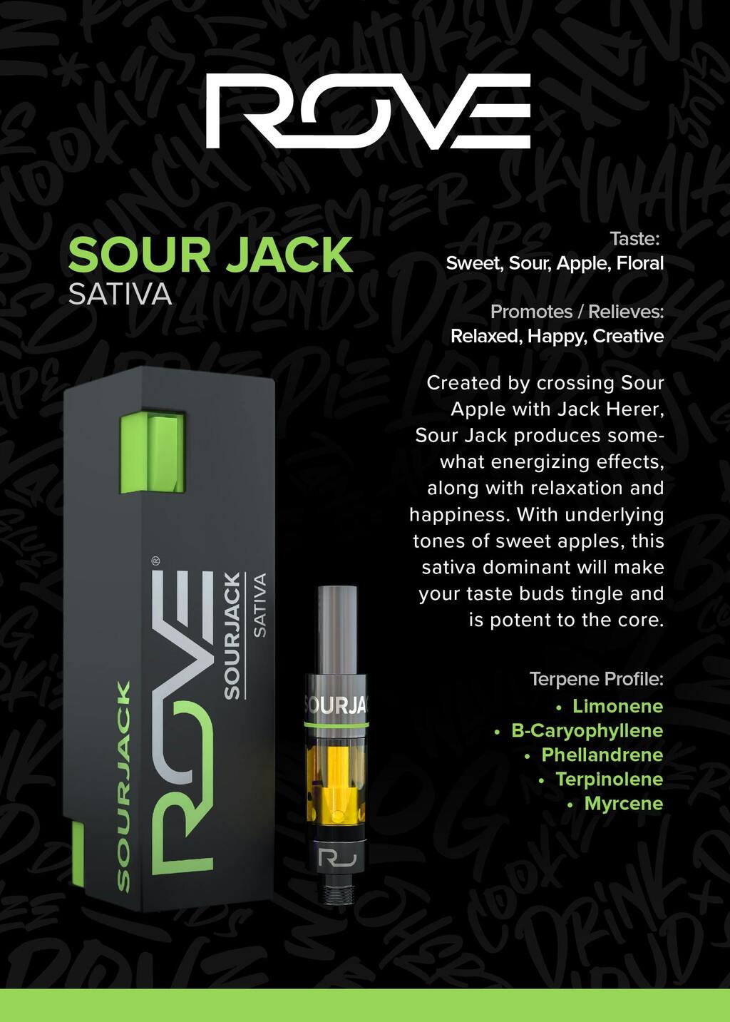 Buy Rove Vape Sour Jack 1 g image №1