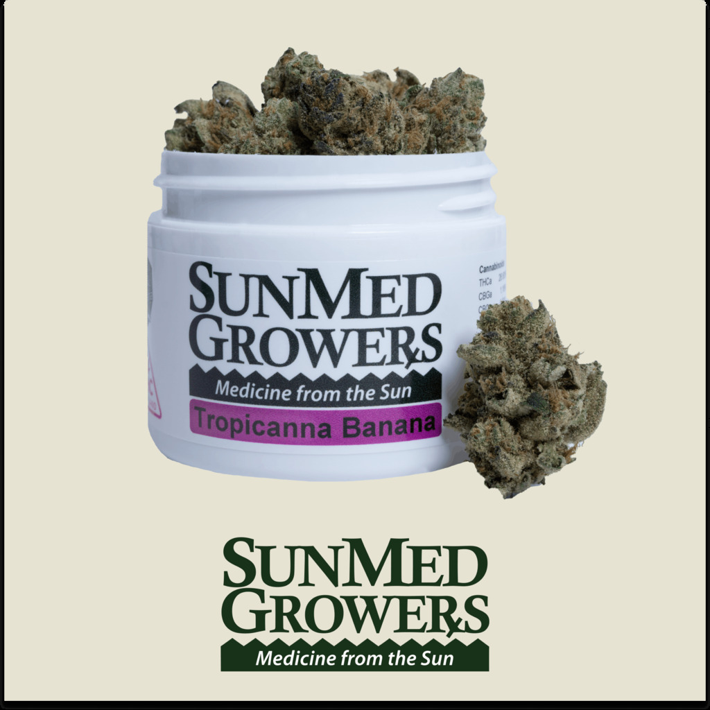 Buy SunMed Growers Flower Tropicanna Banana 3.5g image