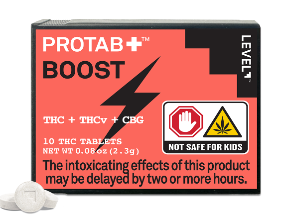 Buy Level Edible Boost Protab+ 10mg ea image