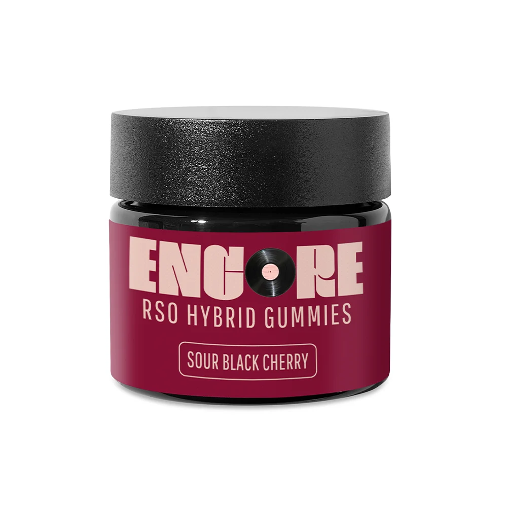 Sour Black Cherry RSO Encore Edibles