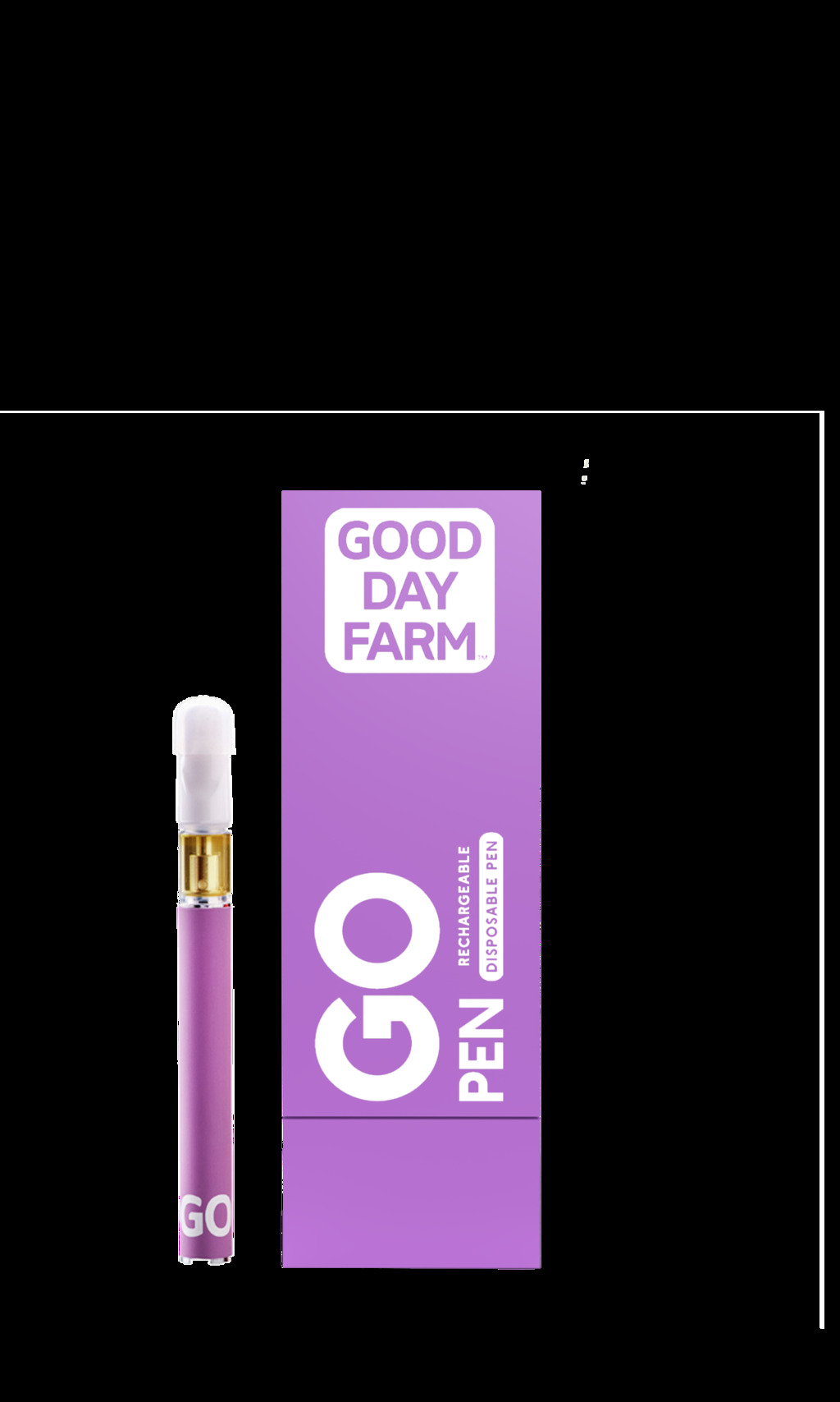 Buy Good Day Farm Vapes GO Vape Pen | All-in-One | Grape Soda 0.3g Disposable image