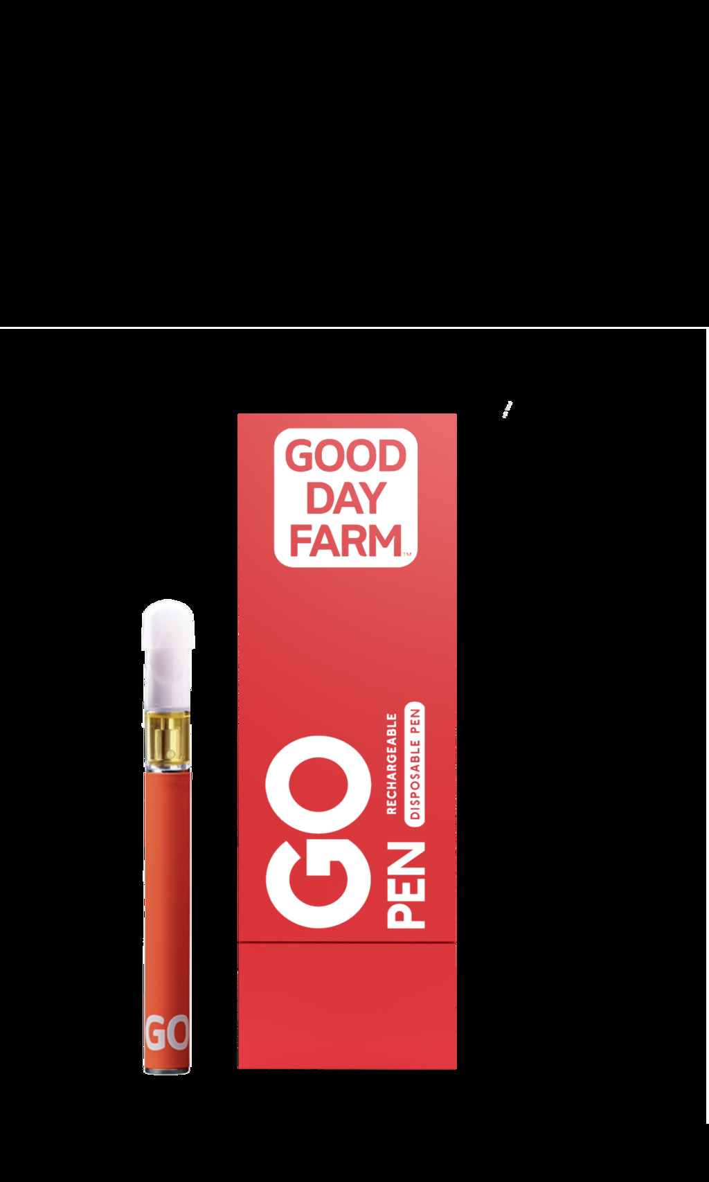 Buy Good Day Farm Vapes GO Vape Pen | All-in-One | Strawberry Lemonade 0.3g Disposable image