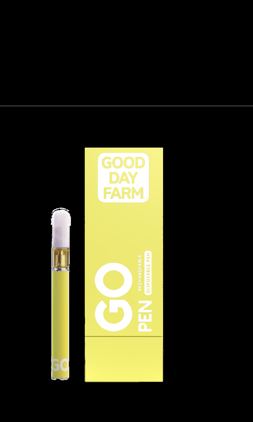 Buy Good Day Farm Vapes GO Vape Pen | All-in-One | Peach Tea 0.3g Disposable image