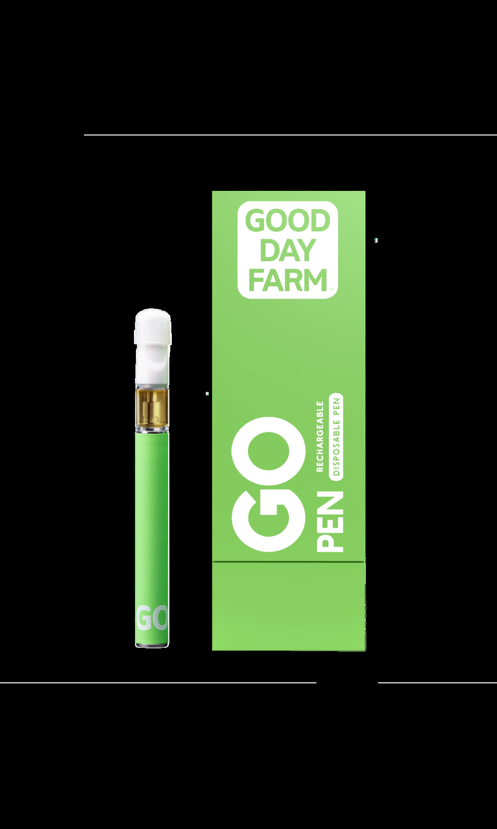 Buy Good Day Farm Vapes GO Vape Pen | All-in-One | Wild Watermelon 0.3g Disposable image