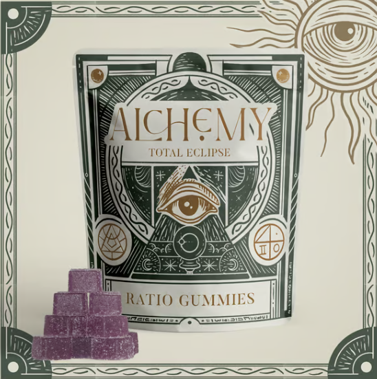 Buy Alchemy - IL Edibles 5:1 Black Raspberry (CBN:THC) 20pk 100mg image