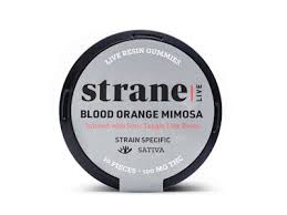 Buy Strane Edibles Live Infused Orange Mimosa 10mg 10pk image