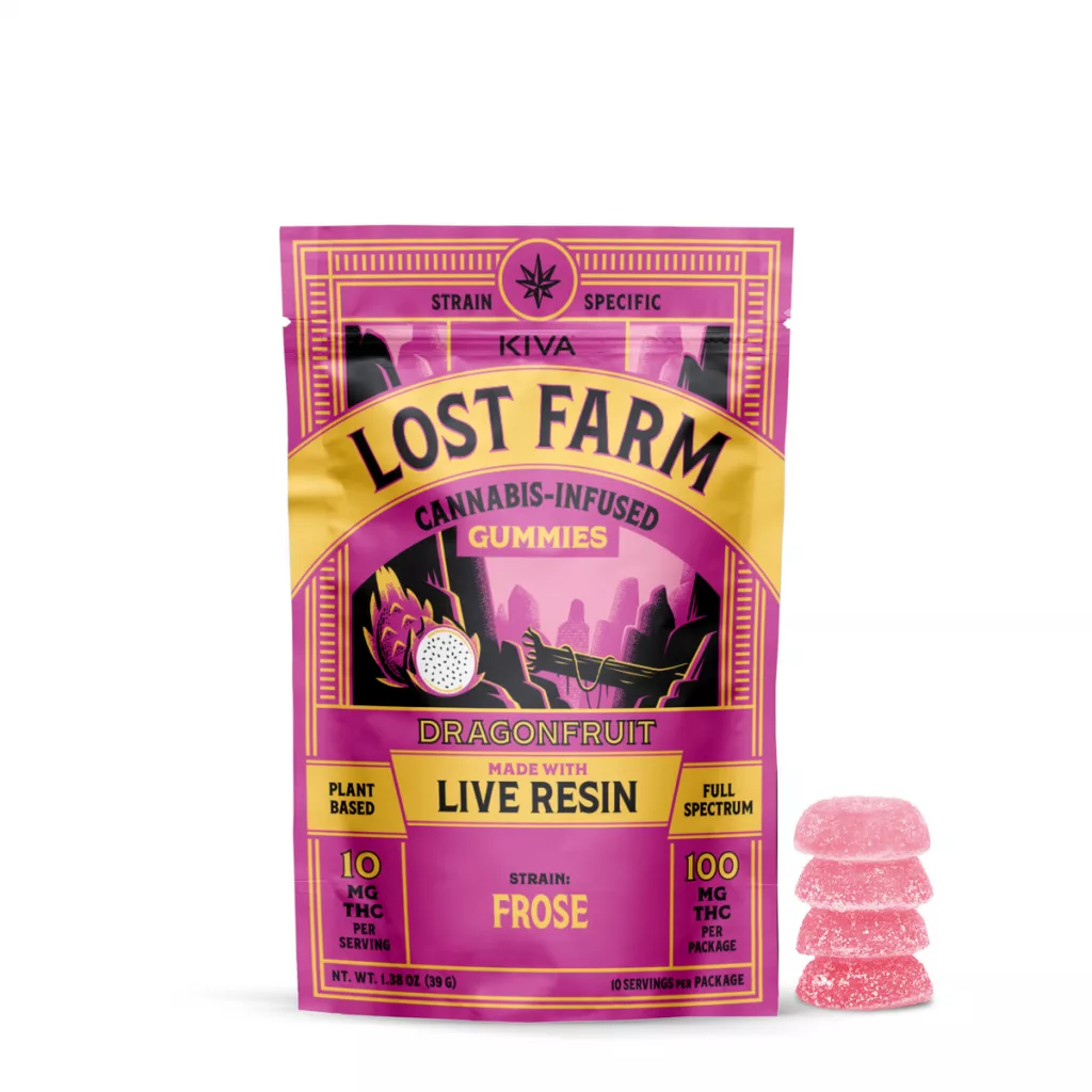 Buy Lost Farm Edibles Dragon Fruit 10 mg image