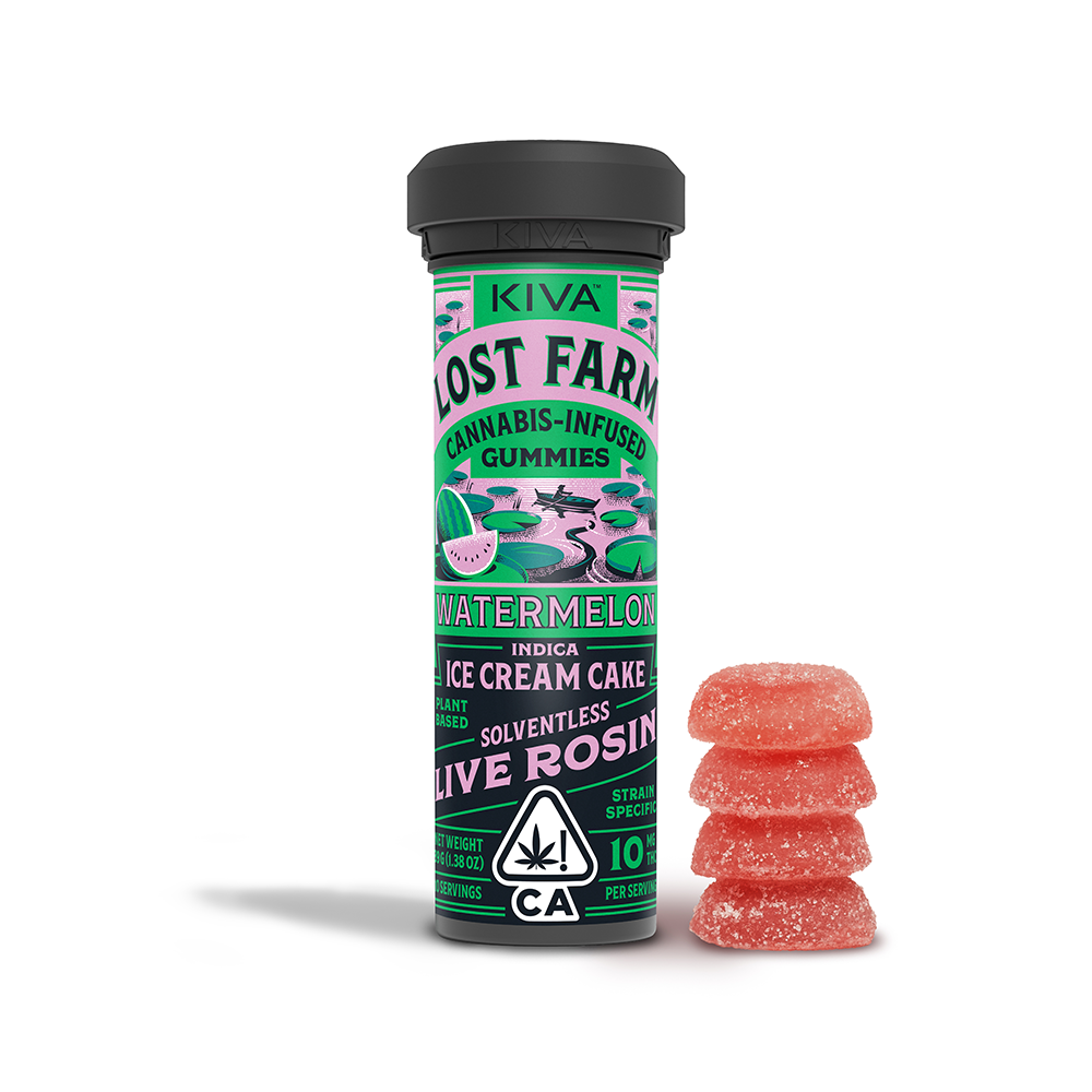 Buy Lost Farm Edibles Watermelon 100 mg image