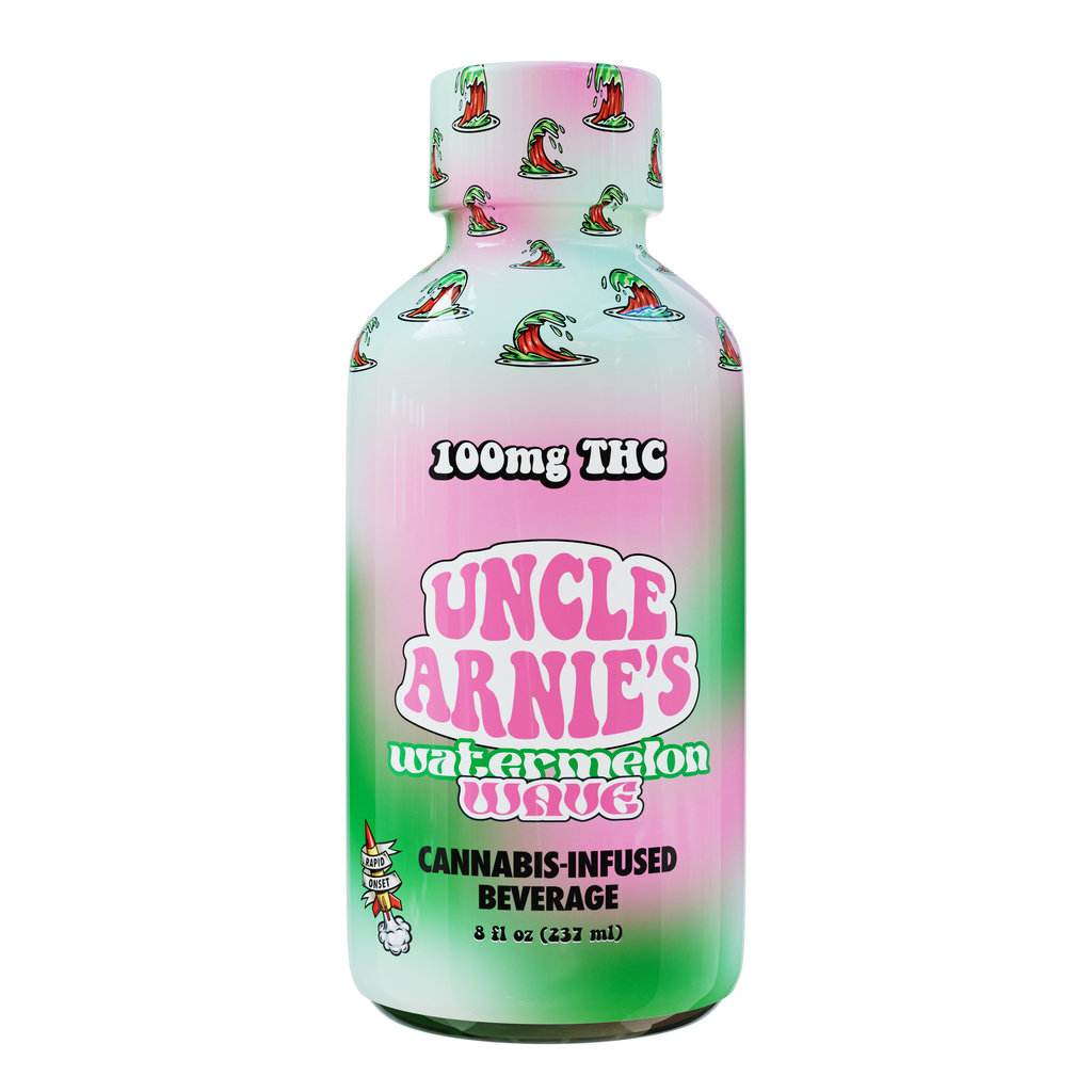 Buy Uncle Arnie's Edibles Watermelon Wave 100mg image