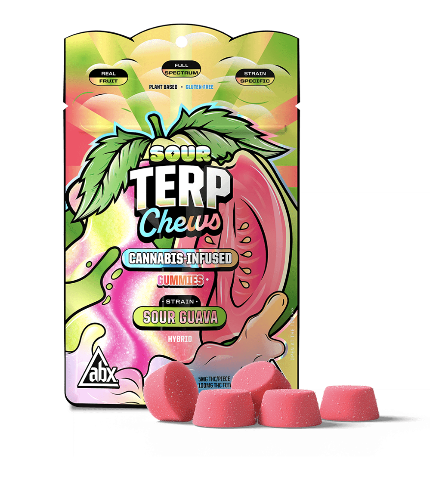 Sour Guava Terp Chews ABX