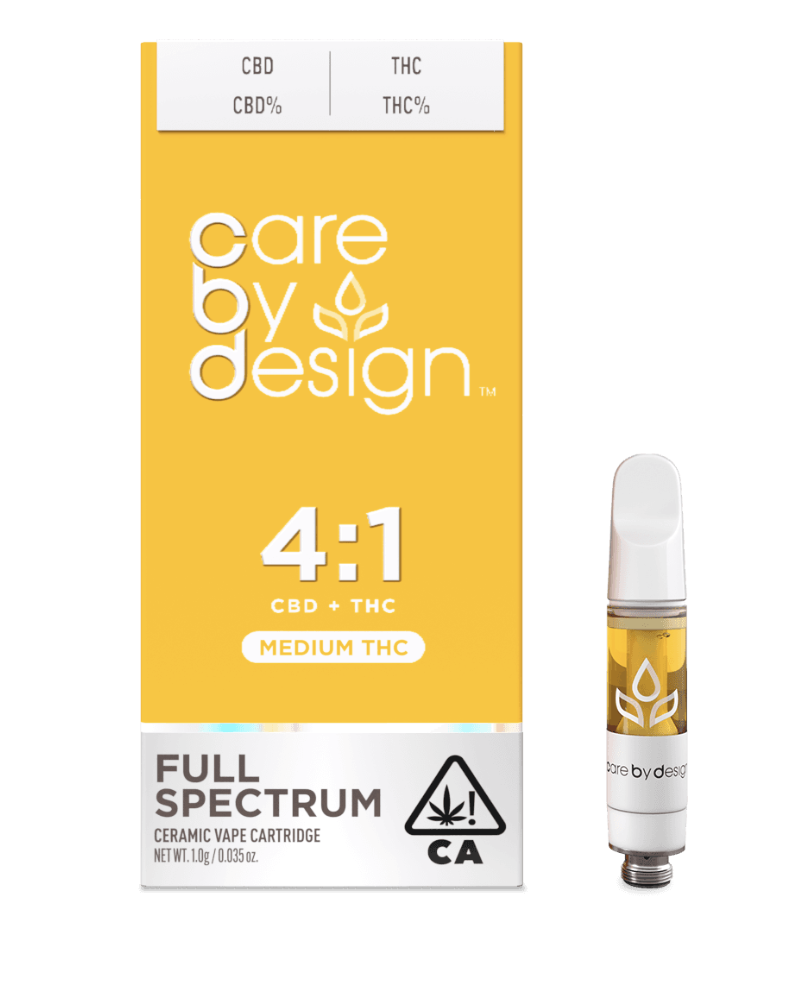 4:1 Full Spectrum Vape Cart Care By Design