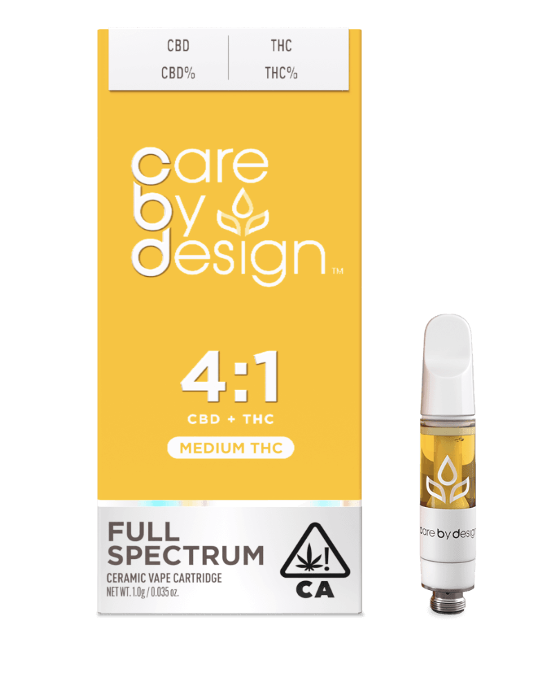 Buy Care By Design Vape Cartridge 4:1 Full Spectrum Vape Cart 1 G image