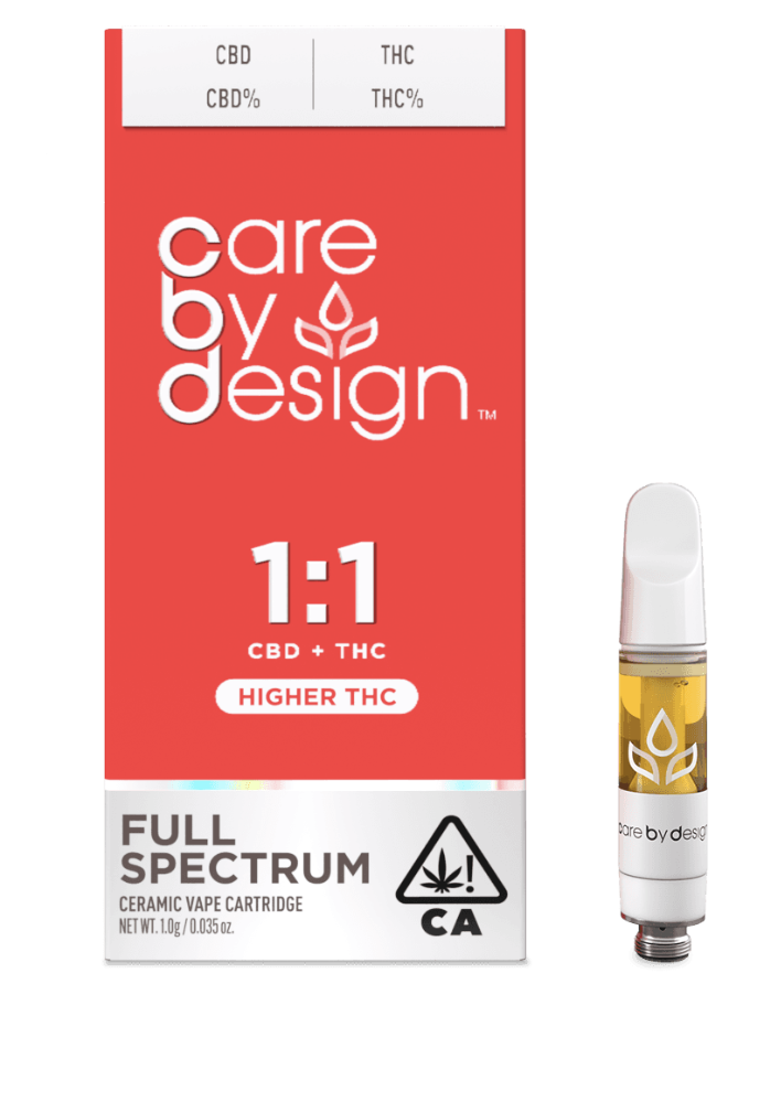Buy Care By Design Vape Cartridge 1:1 Full Spectrum Vape Cartridge 1 G image