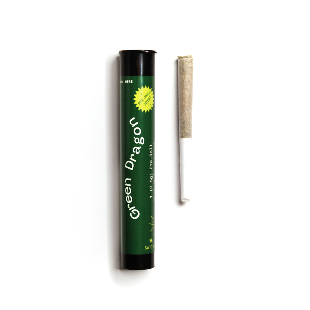 Peanut Butter Kush Preroll Green Dragon