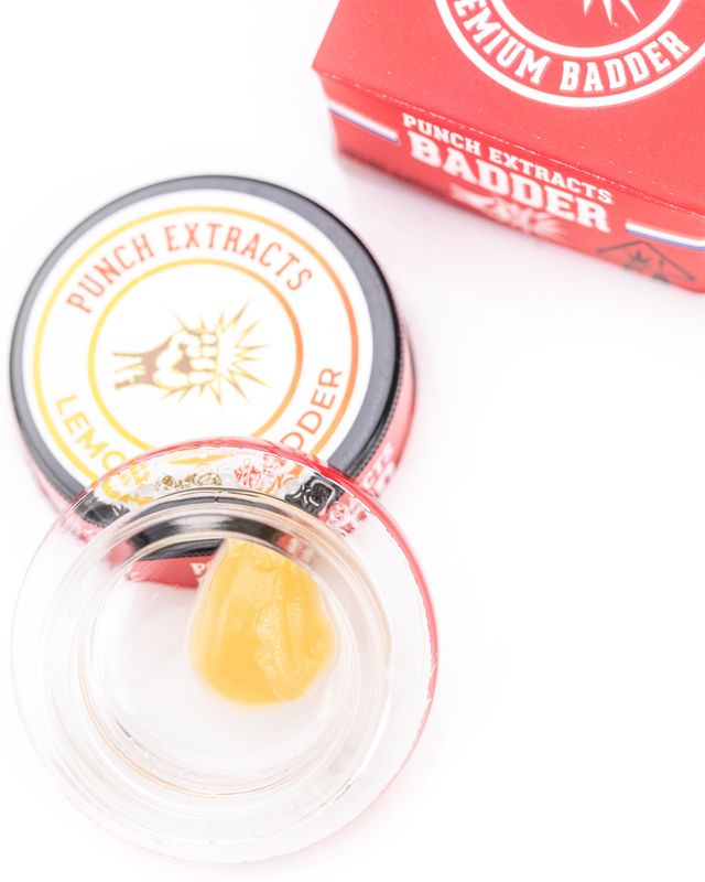 Lemon Mo BHO Badder Punch Edibles