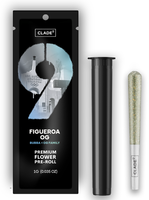 Buy CLADE9 Pre-Roll Figueroa OG 1.0g | 1.0 ea image