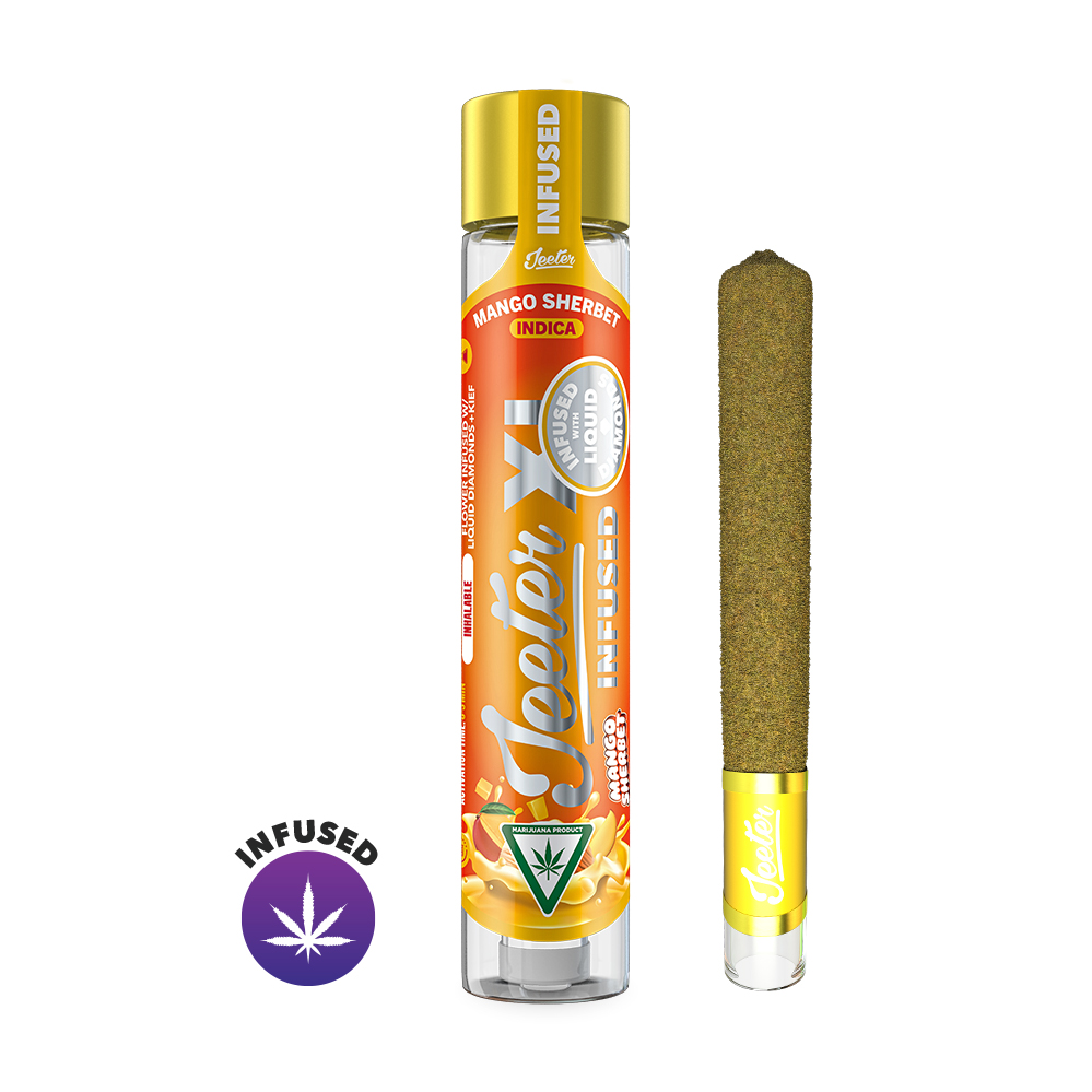 Buy Jeeter Infused Pre-Roll Mango Sherbet 1 Pack x 2.0 g image