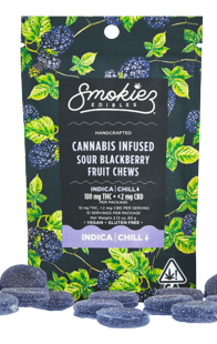 Smokiez: Sour Blackberry Chill Fruit Chews