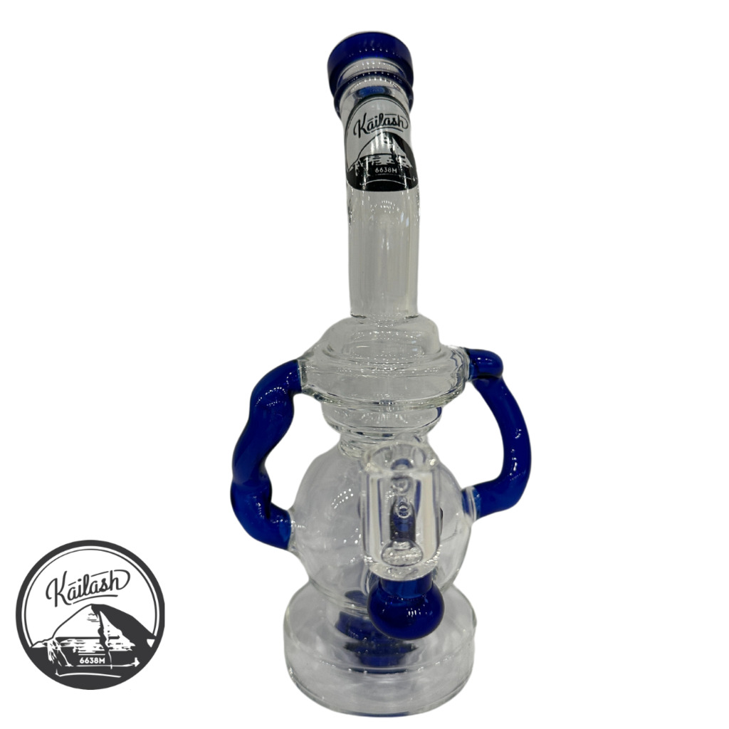 Buy Kailash Accessories 10" Blue Recycler Dab Rig EACH image