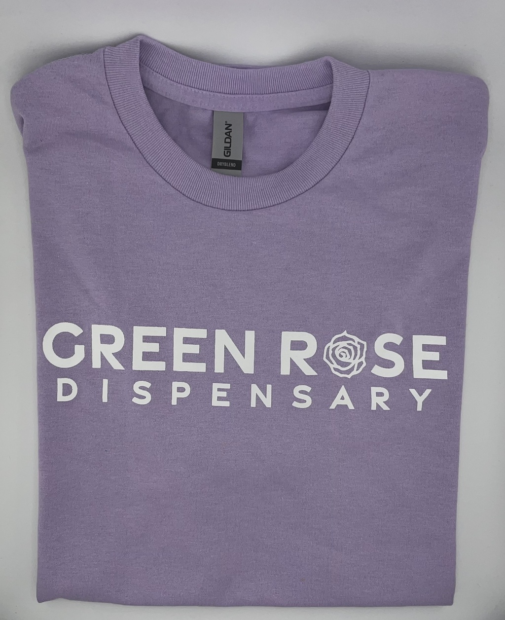 Buy Green Rose Merch Tshirt Lavender Each image