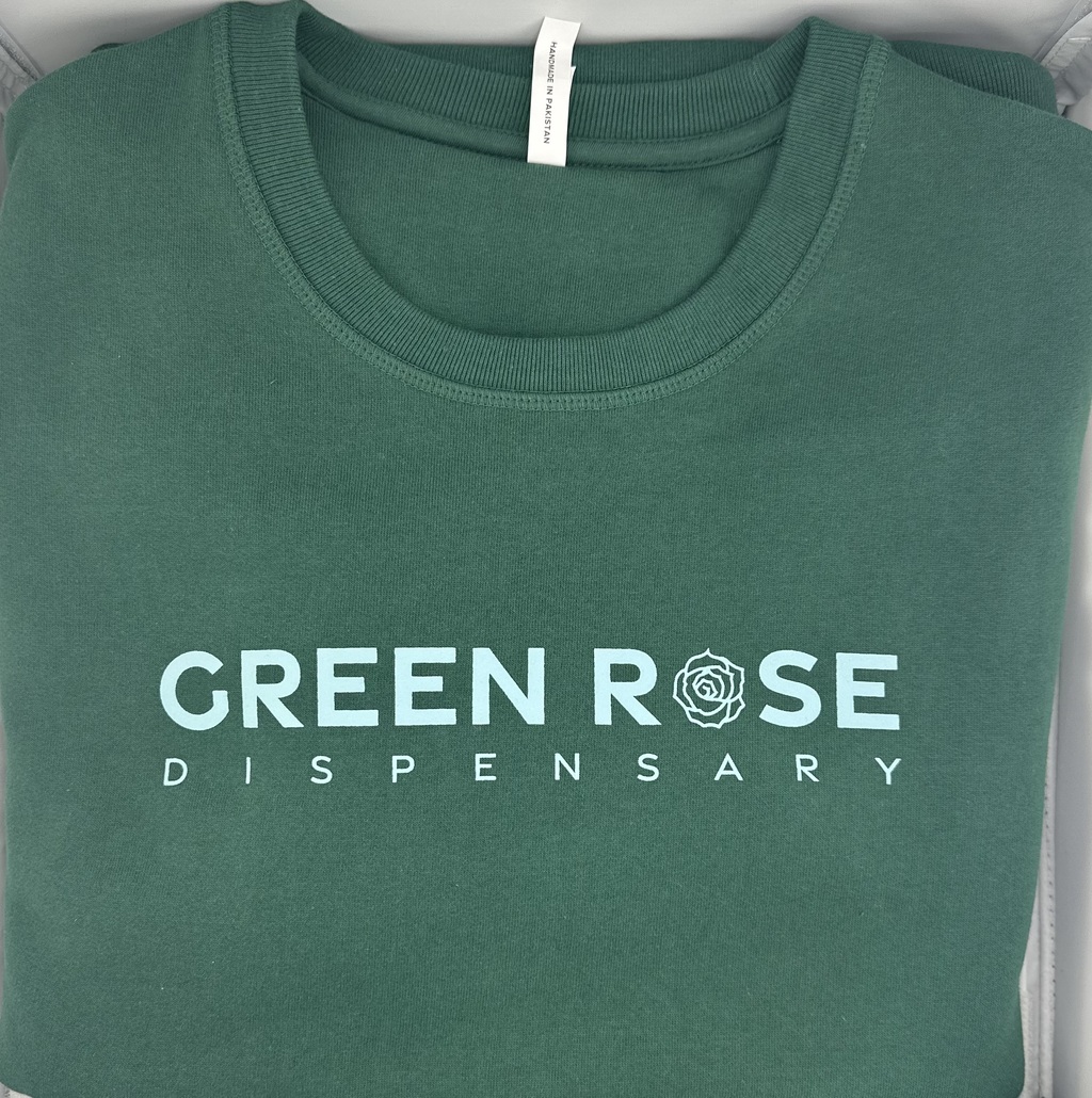 Bayberry Green  Hoodie Green Rose