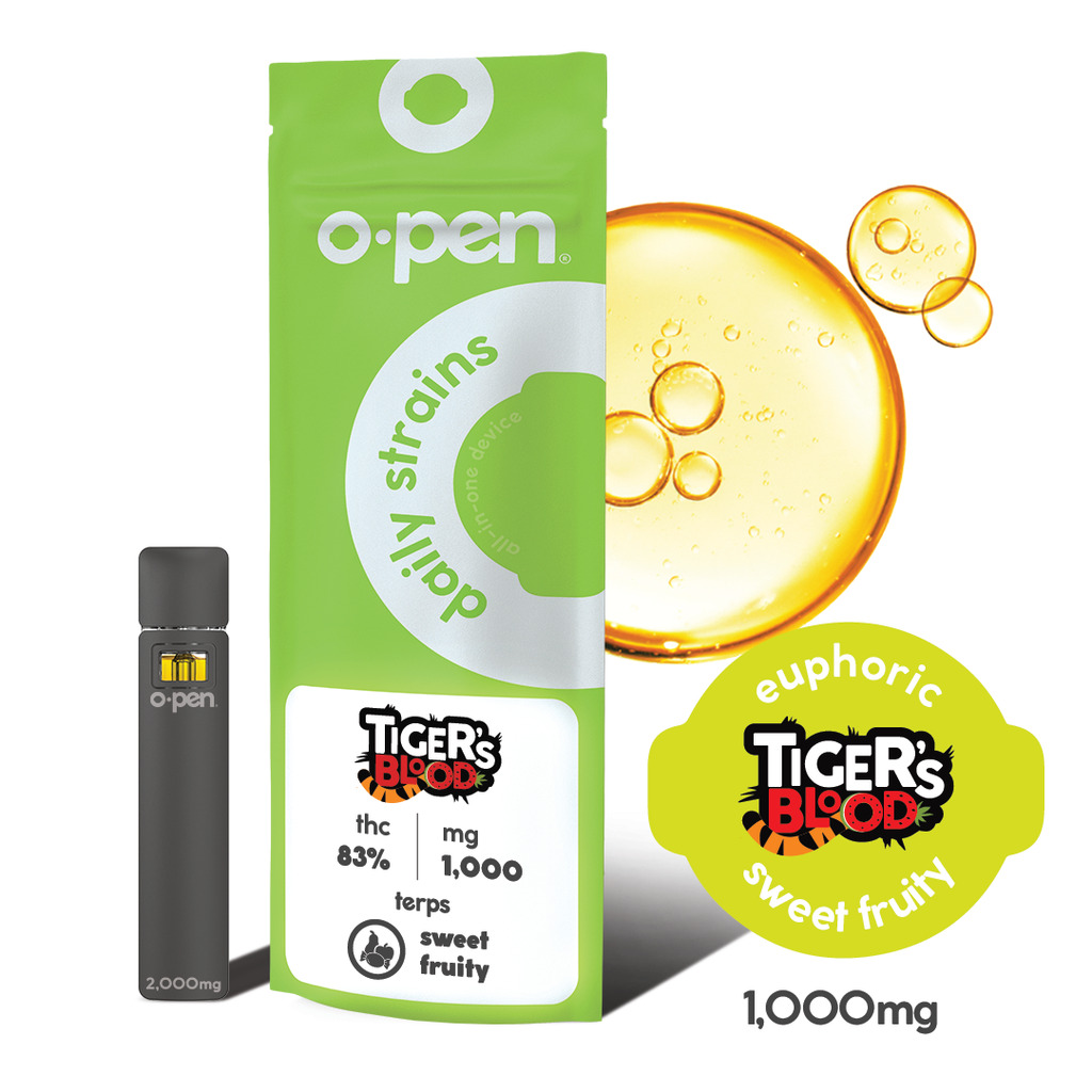 Buy O.Pen Vaporizers Euphoric: Tiger's Blood AIO 1 g image