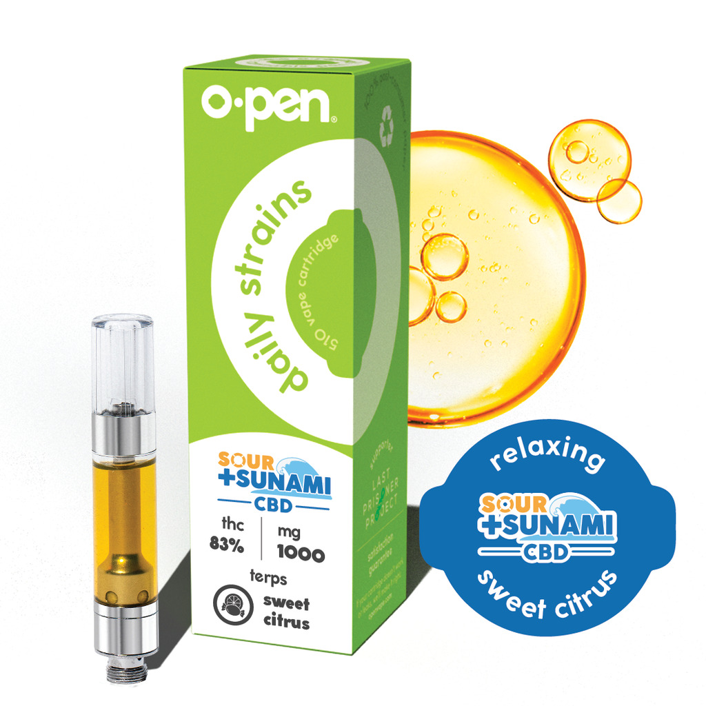 Relaxing: Sour Tsunami CBD O.Pen