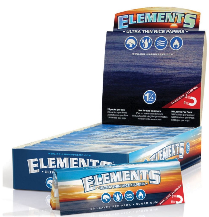 Buy Elements Accessories Connoisseur Ultra Thin Papers 1 1/4 image