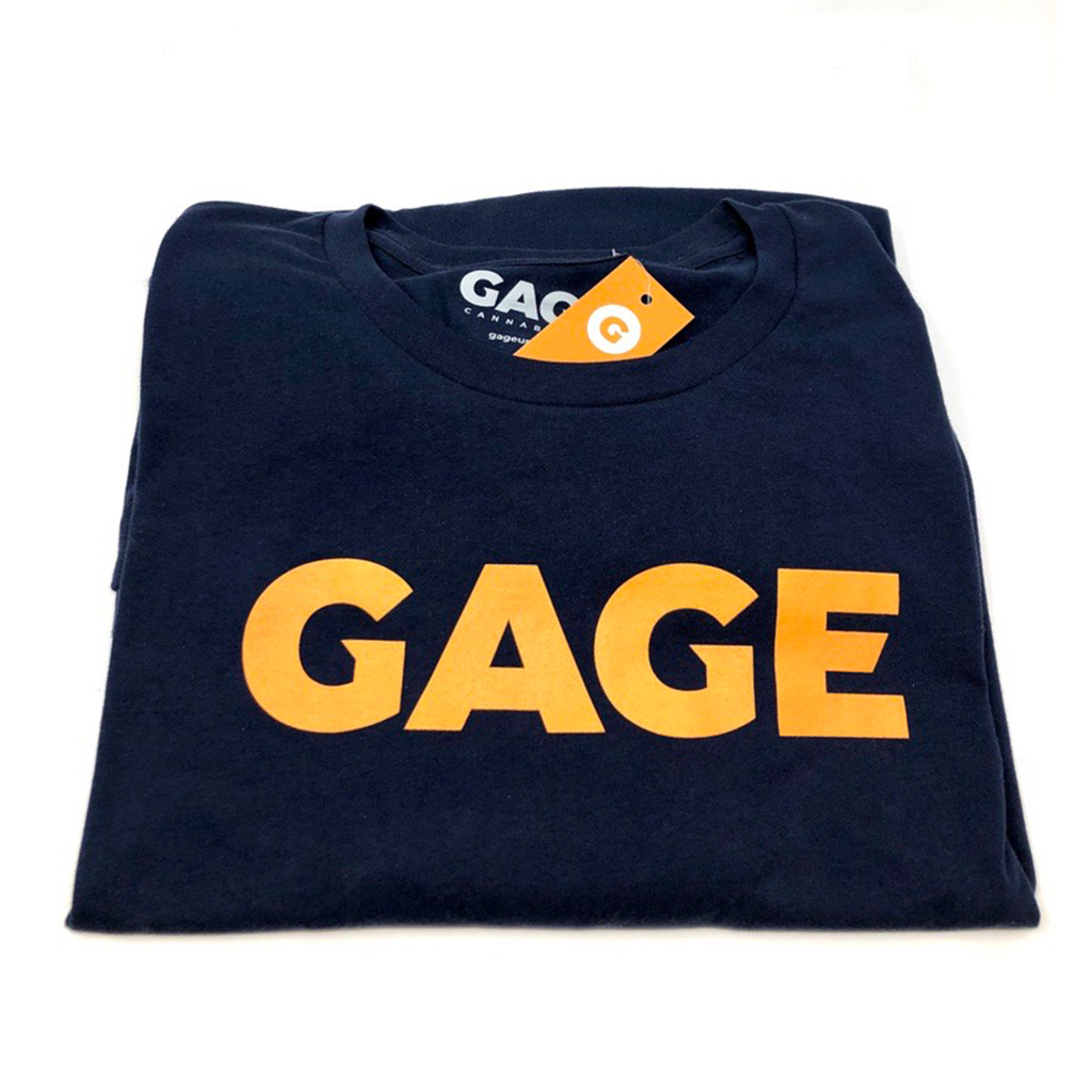 Buy Gage Apparel Navy T-Shirt Medium image №0