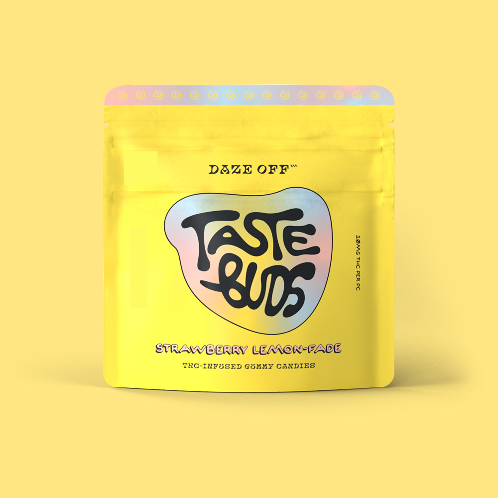 Buy Daze Off Edibles Strawberry Lemon Fade 50mg 5pk image