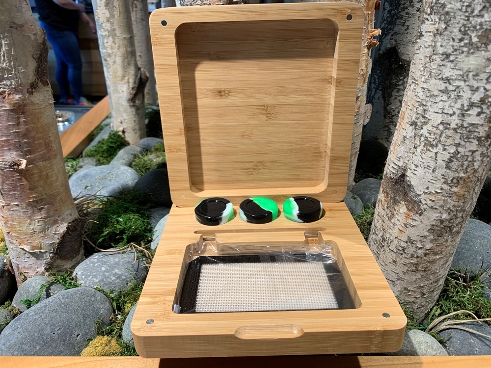 7"x7.5" Bamboo Rolling Box Set