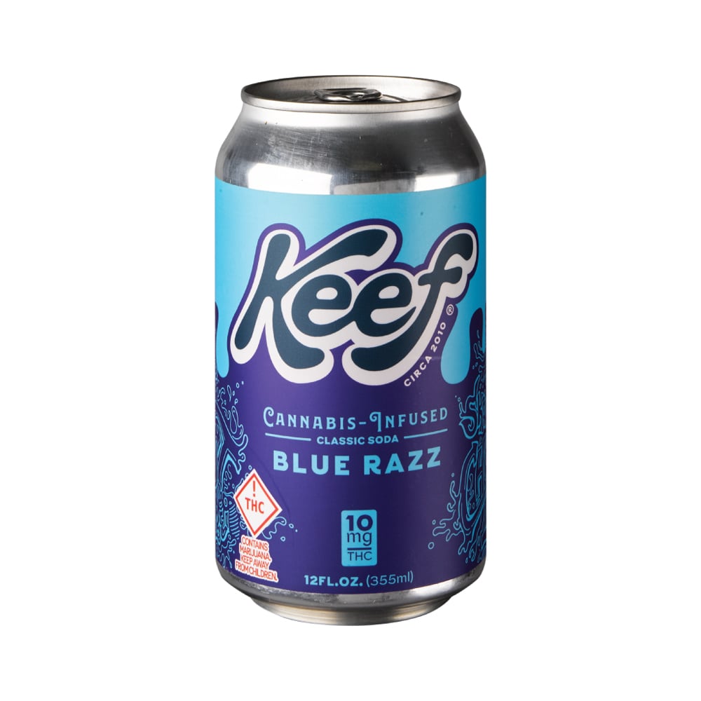 Cola Blue Razz 12oz Can Keef