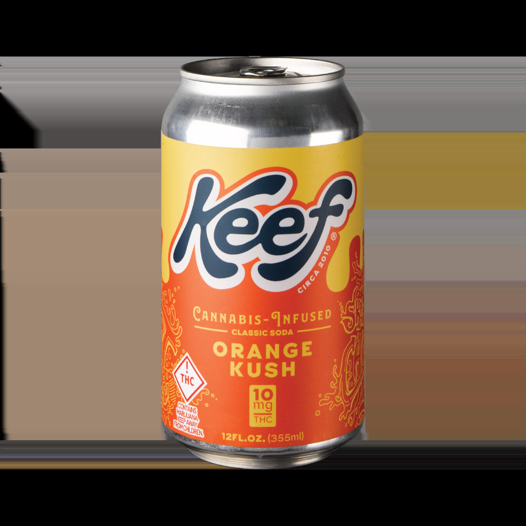 Cola Orange Kush 12oz Can Keef