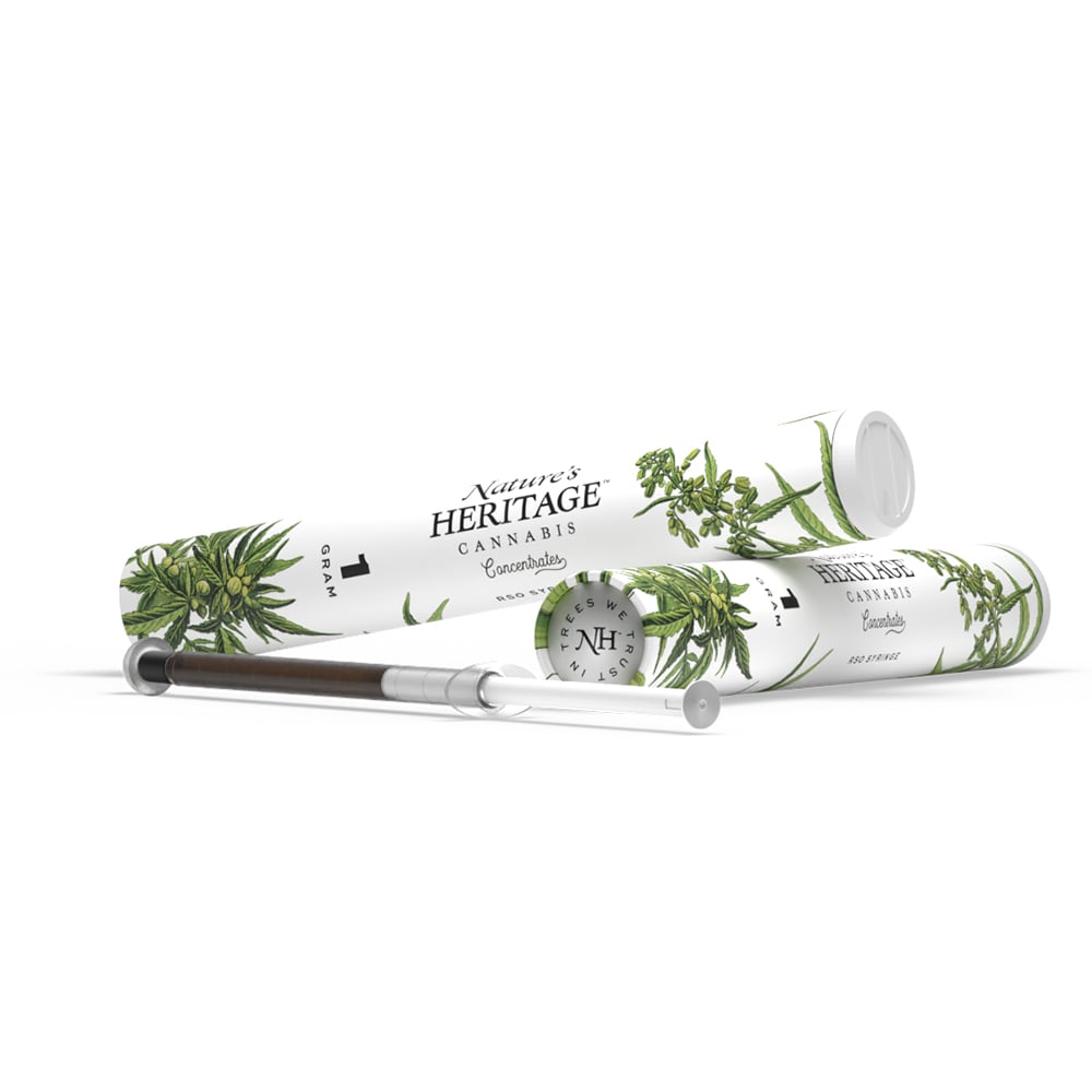 Kind T. Natures RSO Syringe 1:1 CBD:THC Nature's Heritage