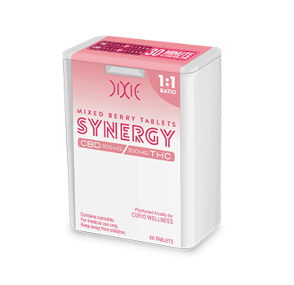 by Curio Mixed Berry Synergy 1:1 THC:CBD Dixie