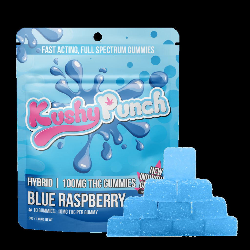 Blue Raspberry Fast Acting Kushy Punch