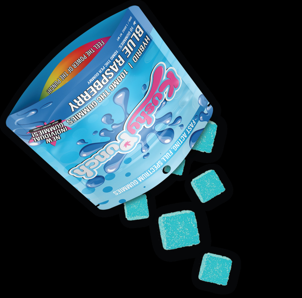 Blue Raspberry Fast Acting Kushy Punch