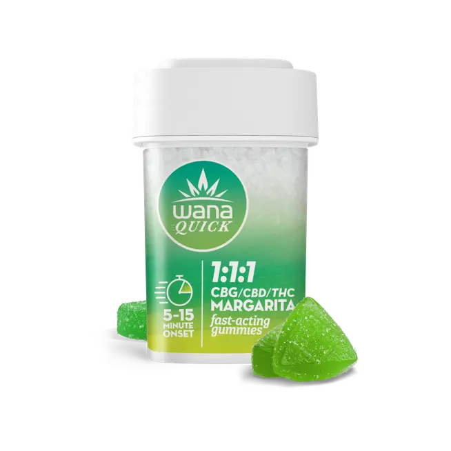 Fast Acting Margarita 1:1:1 CBG:CBD:THC Wana