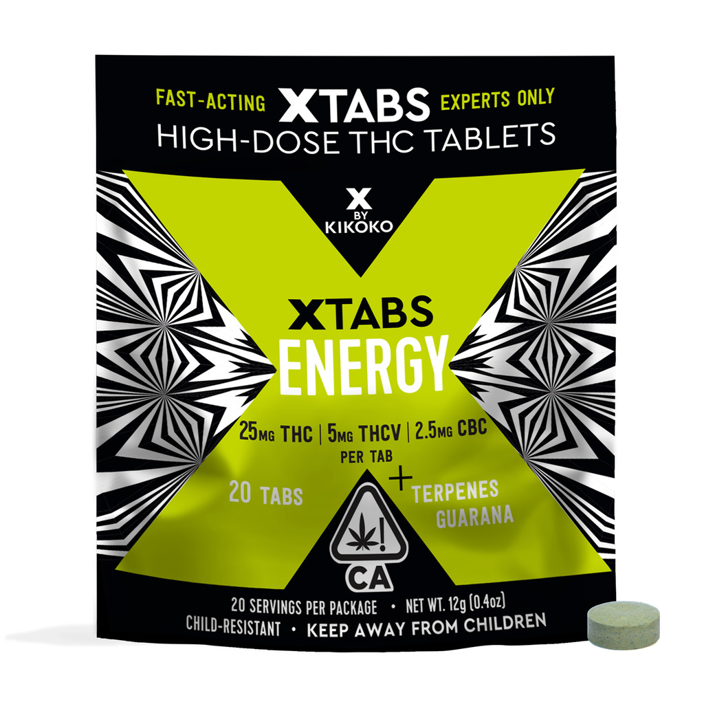 Buy Kikoko Edibles Energy + THCv + CBC XTab 25mg / 20-Pack image