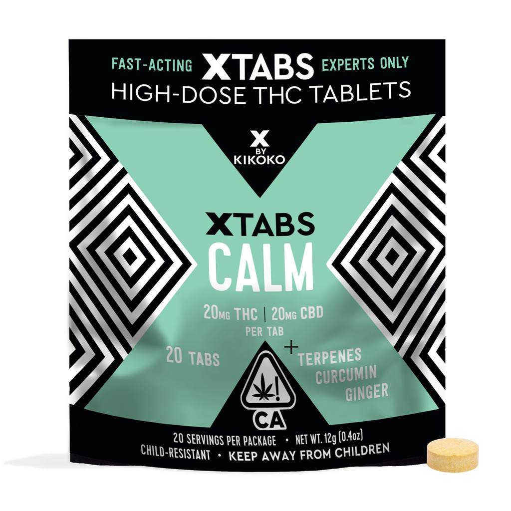 Buy Kikoko Edibles Calm + CBD 1:1 XTab 20mg / 20-Pack image