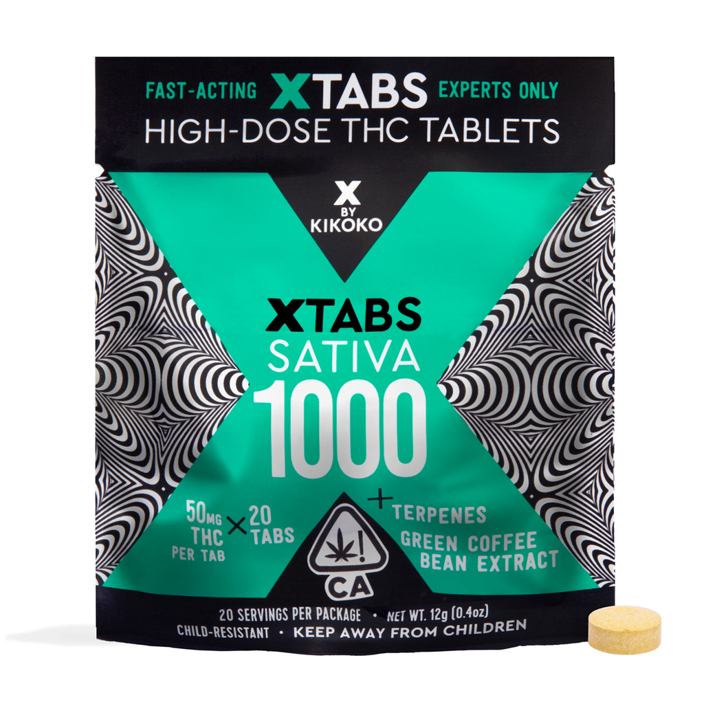 Buy Kikoko Edibles Sativa XTab 50mg / 20-Pack image