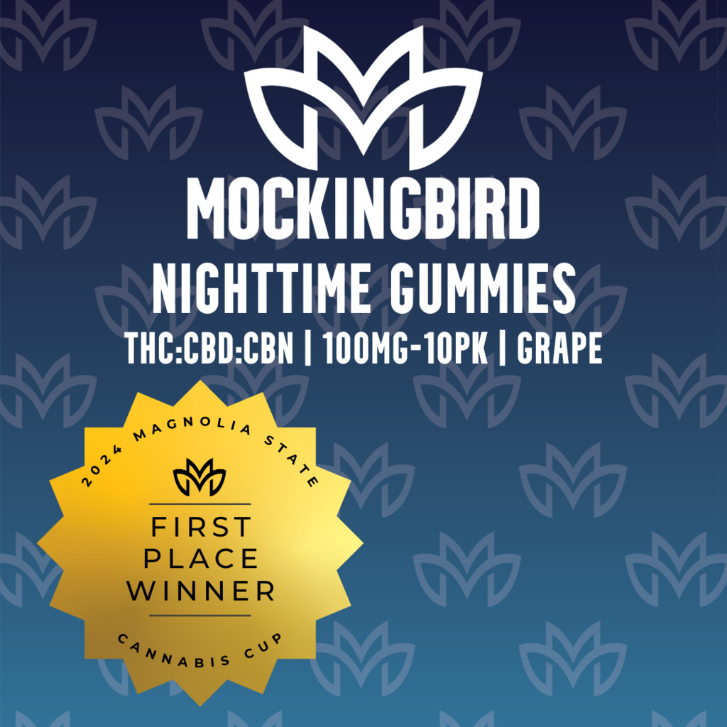 Yummy Gummies | Night-Time Grape | THC:CBD:CBN Gold Rush