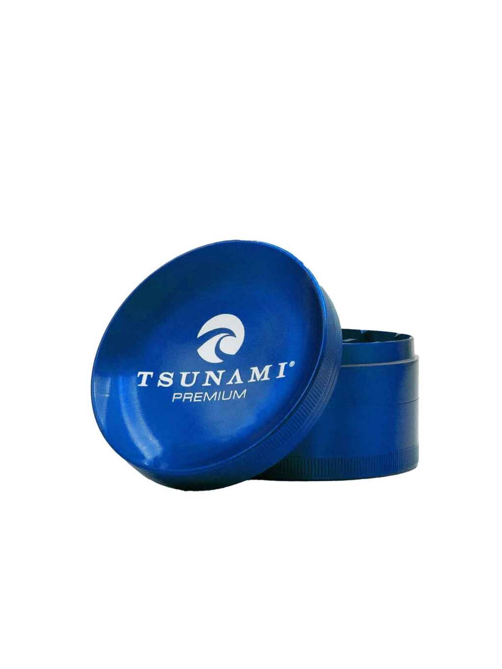 Buy Tsunami Accessories 75mm 4pc Caved Top Grinder Blue image №0