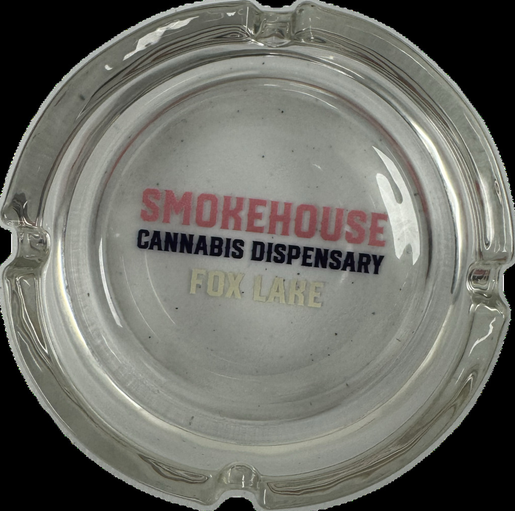 Clear Ashtray SmokeHouse